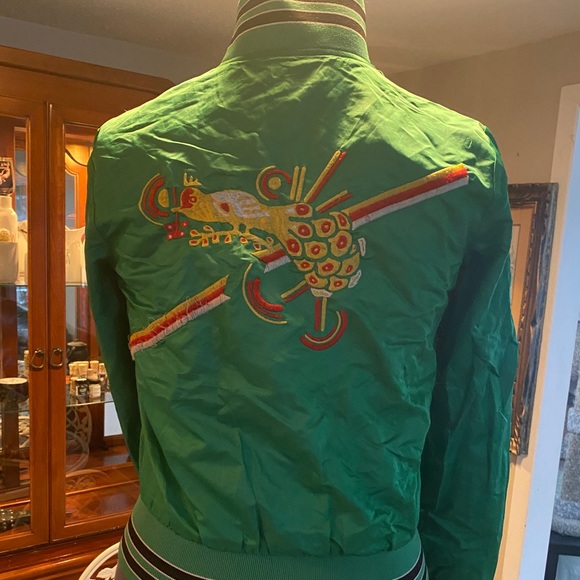 Green Diesel bomber jacket M - Picture 2 of 5